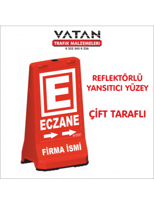 ECZANE TABELASI REFLEKTÖRLÜ